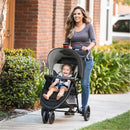 Load image into gallery viewer, EZ Ride Stroller Travel System with EZ-Lift™ Infant Car Seat in Desert Tan (Walmart Exclusive)