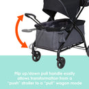 Load image into gallery viewer, Expedition® LTE 2-in-1 Stroller Wagon in Gravity Black (Meijer Exclusive)