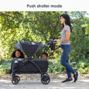 Load image into gallery viewer, Expedition® LTE 2-in-1 Stroller Wagon in Gravity Black (Meijer Exclusive)