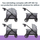 Load image into gallery viewer, Navigator® 2-in-1 Stroller Wagon in Madrid Grey (Target Exclusive)