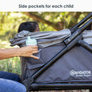 Load image into gallery viewer, Navigator® 2-in-1 Stroller Wagon in Madrid Grey (Target Exclusive)