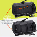 Load image into gallery viewer, Baby Trend Navigator® PRO 2-in-1 Stroller Wagon | Two Built-In Seats, Adjustable Dual Canopies, and Push/Pull Modes