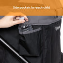 Load image into gallery viewer, Baby Trend Navigator® PRO 2-in-1 Stroller Wagon | Two Built-In Seats, Adjustable Dual Canopies, and Push/Pull Modes