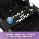 Load image into gallery viewer, Baby Trend Quest 3-in-1 Stroller Wagon removable child tray with cup holders and snack spaces