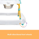 Load image into gallery viewer, Baby Trend Trend Walker multi directional front wheels