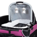 Load image into gallery viewer, Baby Trend Retreat Nursery Center Playard includes removable rock-a-bye bassinet napper