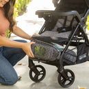 Load image into gallery viewer, Baby Trend Passport Cargo Stroller Travel System large storage basket with front access