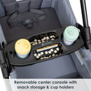 Load image into gallery viewer, Baby Trend Expedition 2-in-1 Stroller Wagon PLUS with removable center console with snack storage and cup holders for two children
