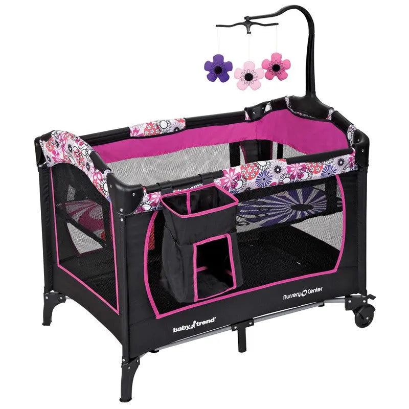 Baby Trend Nursery Center Playard | Playard with Removable Full-Size Bassinet