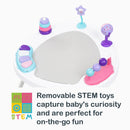 Load image into gallery viewer, Removable STEM Toys capture baby's curiosity and are perfect for on the go fun from the Smart Steps By Baby Trend Bounce N’ Play 3-in-1 Activity Center