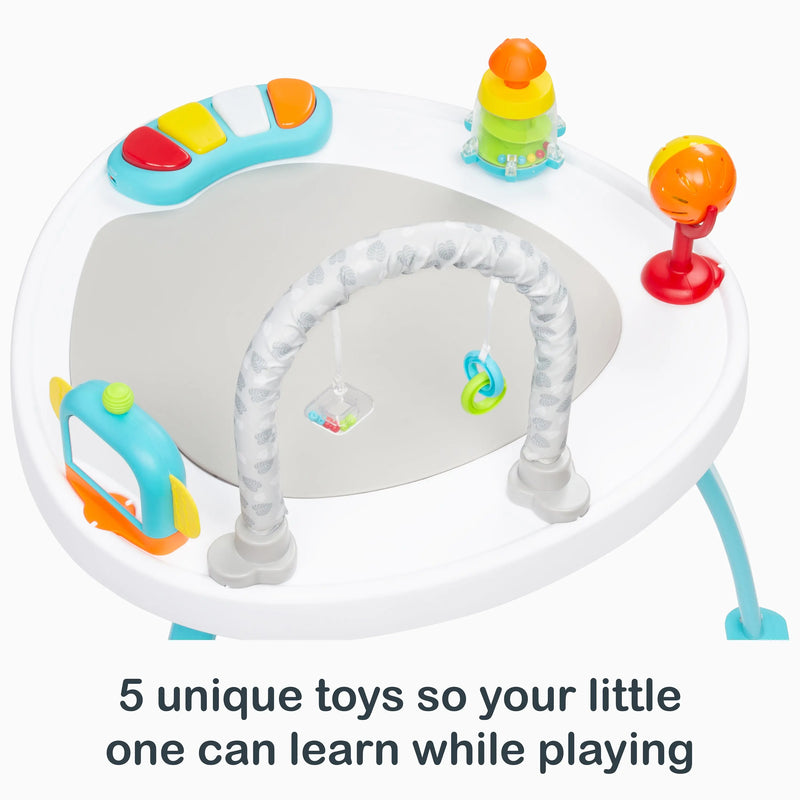 Smart Steps Bounce N’ Play 3-in-1 Activity Center 5 unique toys so your little one can learn while playing