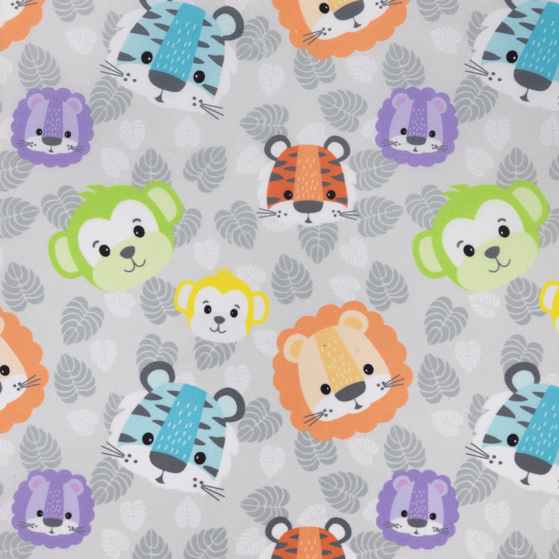 Smart Steps Bounce N’ Play 3-in-1 Activity Center animal pattern fabric