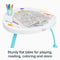 Smart Steps Bounce N’ Play 3-in-1 Activity Center sturdy flat table for playing, reading, coloring and more