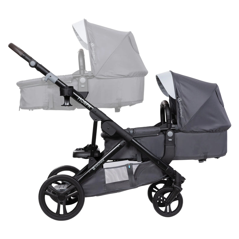 Baby Trend Second Seat for Morph Single to Double Stroller can be used as a second carriage