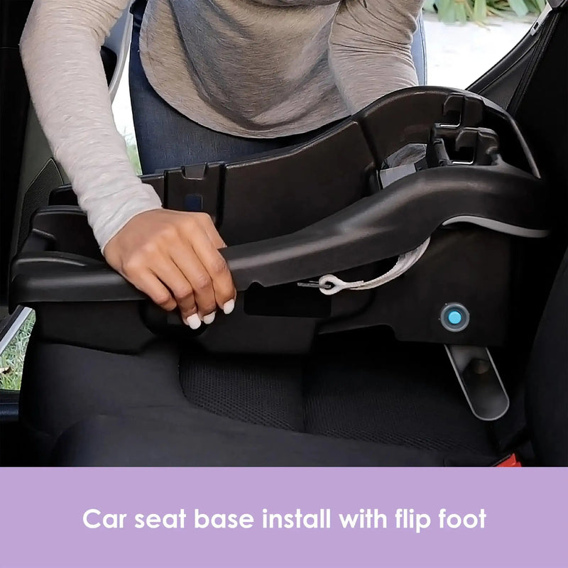 Baby Trend EZ-Lift PRO Infant Car Seat base install with flip foot
