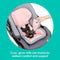Baby Trend Secure-Lift Infant Car Seat grow with me inserts 