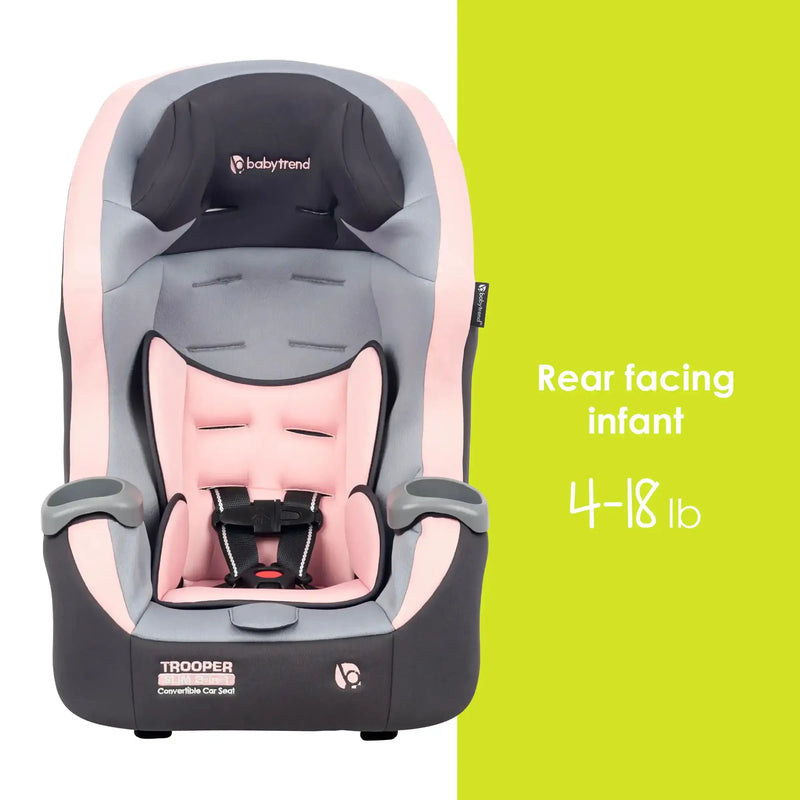 Baby Trend Trooper SLIM 3-in-1 Convertible Car Seat rear facing infant