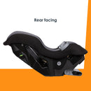 Load image into gallery viewer, Side view rear facing mode of the Baby Trend Trooper 3-in-1 Convertible Car Seat