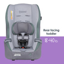 Load image into gallery viewer, Rear facing toddler mode of the Baby Trend Trooper 3-in-1 Convertible Car Seat