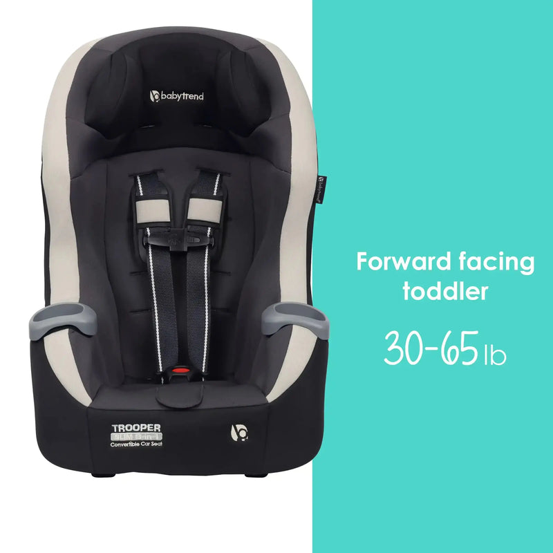 Baby Trend Trooper SLIM 3-in-1 Convertible Car Seat forward facing toddler