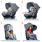 Baby Trend Cover Me 4-in-1 Convertible Car Seat seating position