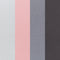 Baby Trend Cover Me 4-in-1 Convertible Car Seat pink and neutral fabric color fashion