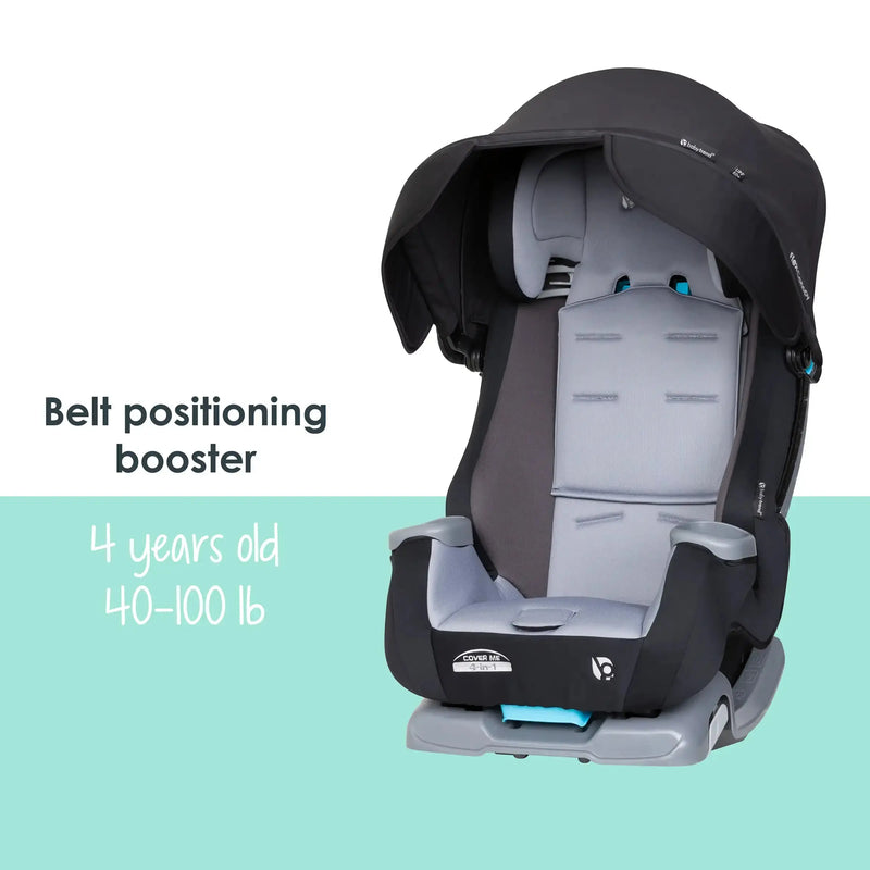 Baby Trend Cover Me 4-in-1 Convertible Car Seat belt positioning booster