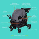 Load image into gallery viewer, Navigator® 2-in-1 Stroller Wagon (Walmart Canada)