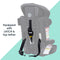 Equipped with LATCH and top tether on the Baby Trend Hybrid SI 3-in-1 Combination Booster Car Seat