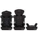 Load image into gallery viewer, Hybrid SI 3-in-1 Combination Booster Car Seat with Side Impact Protection - Hoboken Black (Meijer Exclusive)