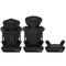 Baby Trend Hybrid Combination Booster Car Seat with three different modes
