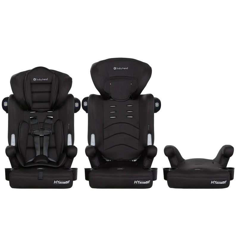 Baby Trend Hybrid Combination Booster Car Seat with three different modes