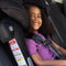 A child sitting in the Baby Trend Hybrid Combination Booster Car Seat 