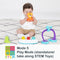 Play mode with standalone STEM toys from the Smart Steps by Baby Trend Explore N’ Play 5-in-1 Activity to Booster Seat