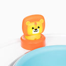 Load image into gallery viewer, Lion toy with sound on the Smart Steps by Baby Trend Explore N’ Play 5-in-1 Activity to Booster Seat