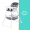 Baby Trend Flat Fold High Chair infant high chair mode
