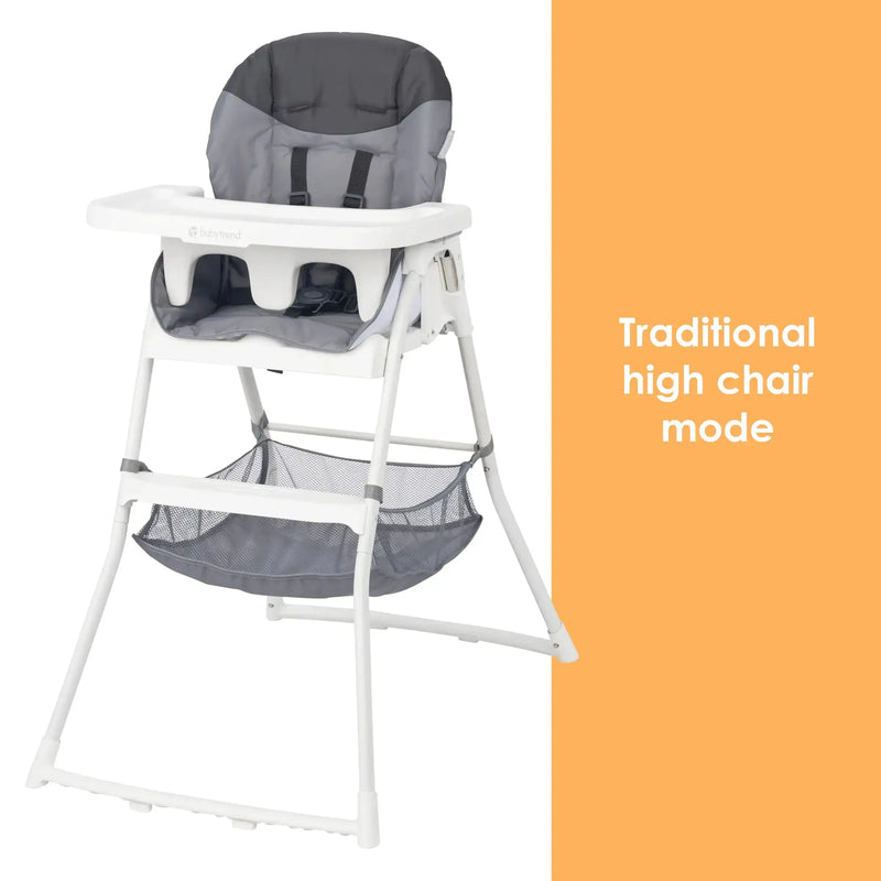 Baby Trend Flat Fold High Chair traditional high chair mode
