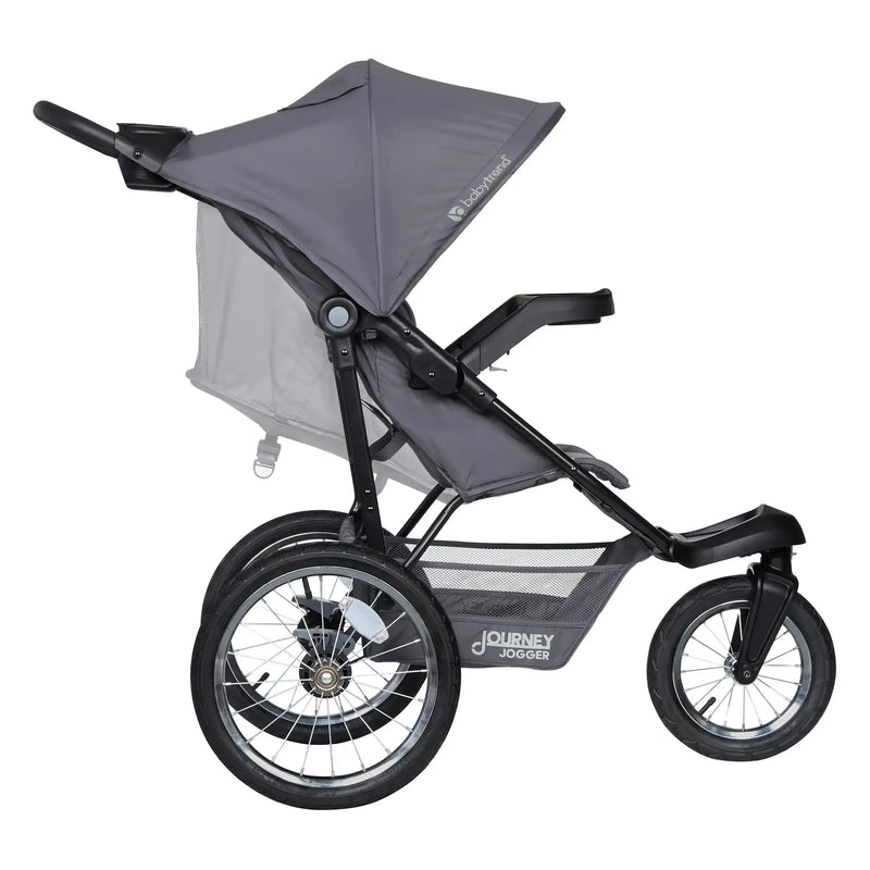 Child reclining seat on the Baby Trend Journey Jogger Stroller