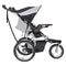 Baby Trend Expedition Jogger in Phantom reclining seat
