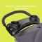 Baby Trend XCEL-R8 PLUS Jogger Stroller with LED extra wide ergonomically shaped rubber handle