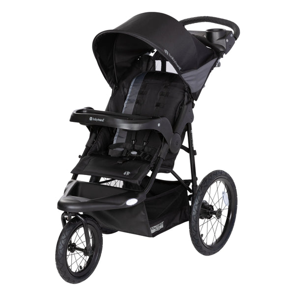 Baby Trend Expedition PLUS Jogger with LED Safety Light in Madrid Black