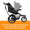 Expedition® PLUS Jogger with LED Safety Light in Madrid Black (Target Exclusive)