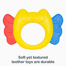 Load image into gallery viewer, Soft yet textured teether toys are durable from the Smart Steps Tiny Nibbles 10-Pack Teethers