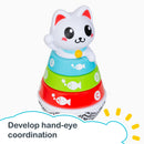 Load image into gallery viewer, Develop hand-eye  coordination with Smart Steps Stack-a-Cat
