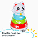 Load image into gallery viewer, Develop hand-eye  coordination with Smart Steps Stack-a-Cat