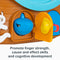 Promote finger strength, cause and effect skills, and cognitive development from the Smart Steps Smart Ship