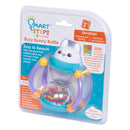 Load image into gallery viewer, The retail packaging that the Smart Steps by Baby Trend Busy Bunny Rattle comes in