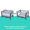 Baby Trend Nursery Suite Playard with Portable Cradle full size bassinet can be removed to convert to a playard mode