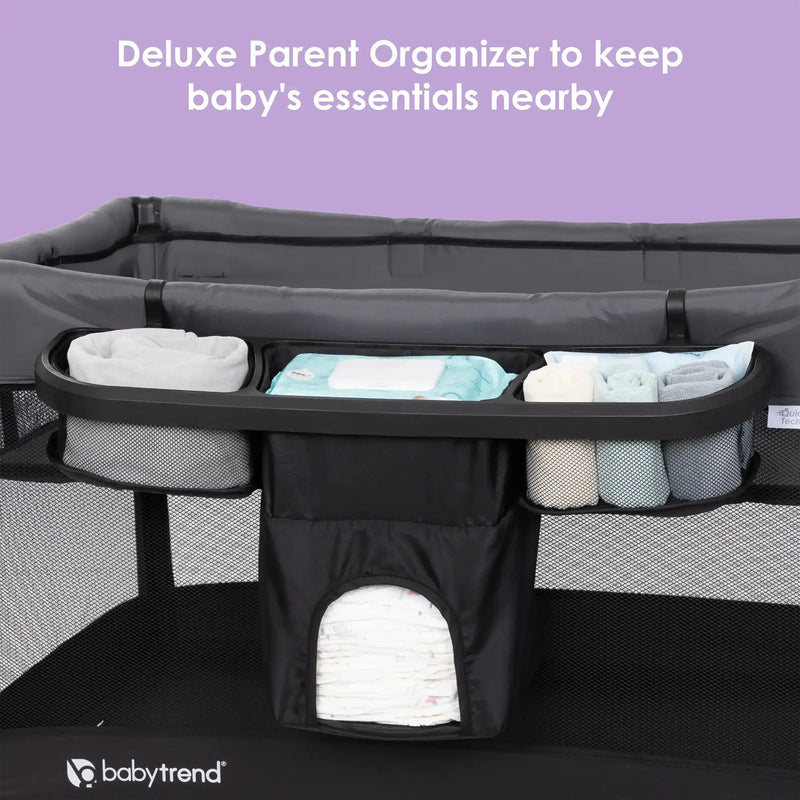 Baby Trend Comet Stellar 3-in-1 Quick-Fold Playard deluxe parent organizer