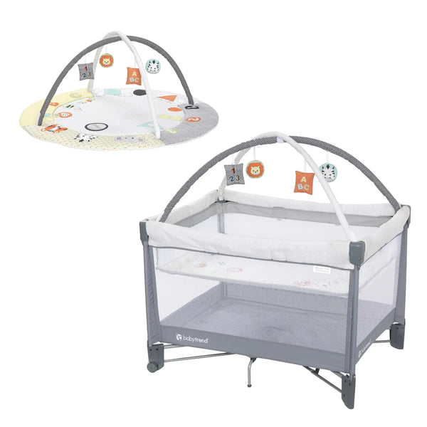 Baby Trend Play Suite 3-in-1 Quick-Fold Playard with Baby Gym